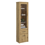 Casa si Gradina - Mobilier - Comode si corpuri - Corpuri bucatarie - Vitrina 1D1W1S, stejar Artisan, AIRON - Infinity.ro