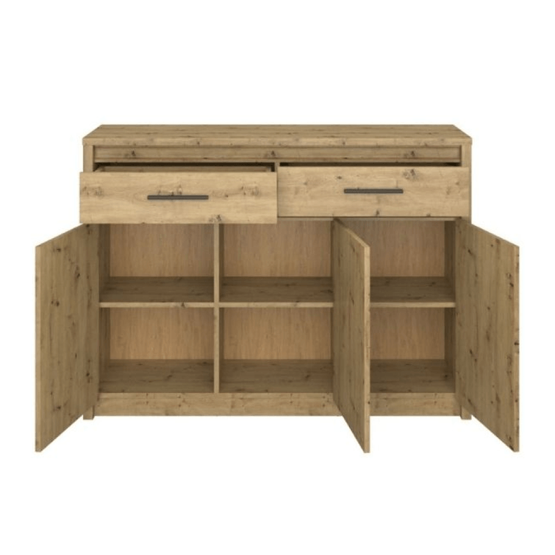 Casa si Gradina - Mobilier - Comode si corpuri - Comode - Comoda 3D2S, stejar Artisan, AIRON - Infinity.ro