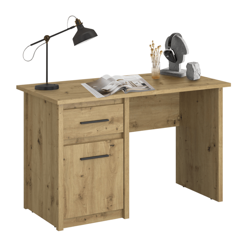 Casa si Gradina - Mobilier - Mobilier copii - Mobilier camera copiilor - Masa PC 1D1S/120, stejar Artisan, AIRON - Infinity.ro