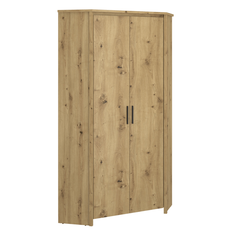 Casa si Gradina - Mobilier - Dulapuri si sifoniere - Dulapuri - Dulap de colt 2D, stejar Artisan, AIRON - Infinity.ro