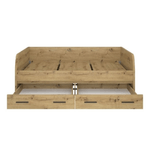 Casa si Gradina - Mobilier - Mobilier copii - Patuturi copii - Pat 2S, 90x200, stejar Artisan, AIRON - Infinity.ro