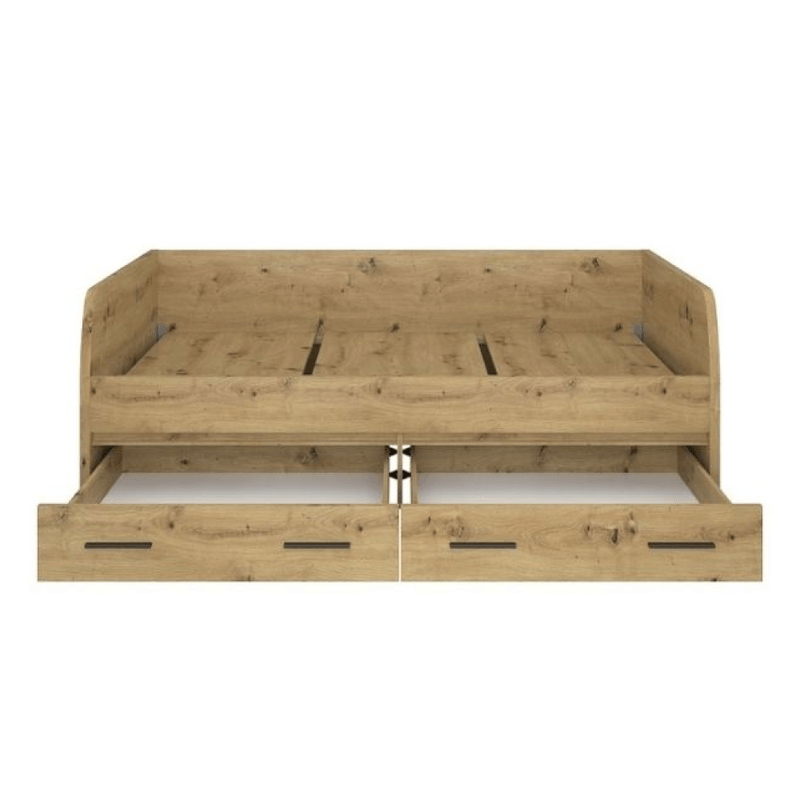 Casa si Gradina - Mobilier - Mobilier copii - Patuturi copii - Pat 2S, 90x200, stejar Artisan, AIRON - Infinity.ro