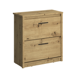 Casa si Gradina - Mobilier - Dulapuri si sifoniere - Dulapuri pantofi - Dulap pentru pantofi 2K, stejar Artisan, AIRON - Infinity.ro