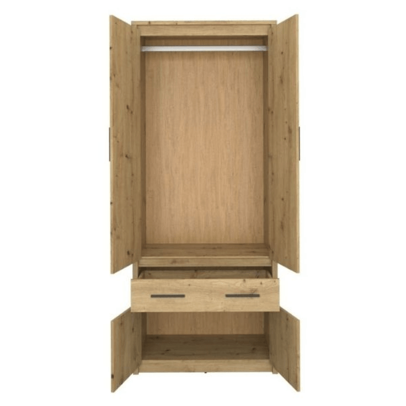 Casa si Gradina - Mobilier - Dulapuri si sifoniere - Dulapuri - Dulap 4D1S/50, stejar Artisan, AIRON - Infinity.ro