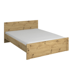 Casa si Gradina - Mobilier - Paturi si accesorii - Paturi - Pat, 160x200, stejar Artisan, AIRON - Infinity.ro