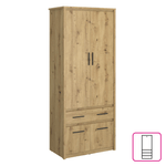 Casa si Gradina - Mobilier - Dulapuri si sifoniere - Dulapuri - Dulap 4D1S/40, stejar Artisan, AIRON - Infinity.ro