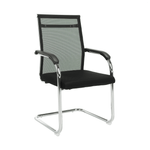 Casa si Gradina - Mobilier - Scaune si fotolii - Scaune - Scaun de sedinta, negru/argintiu, ESIN - Infinity.ro