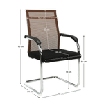 Casa si Gradina - Mobilier - Scaune si fotolii - Scaune - Scaun de sedinta, negru/maro, ESIN - Infinity.ro