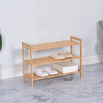 Casa si Gradina - Mobilier - Dulapuri si sifoniere - Dulapuri pantofi - Suport pentru pantofi, 3 rafturi, bambus, KRENO - Infinity.ro
