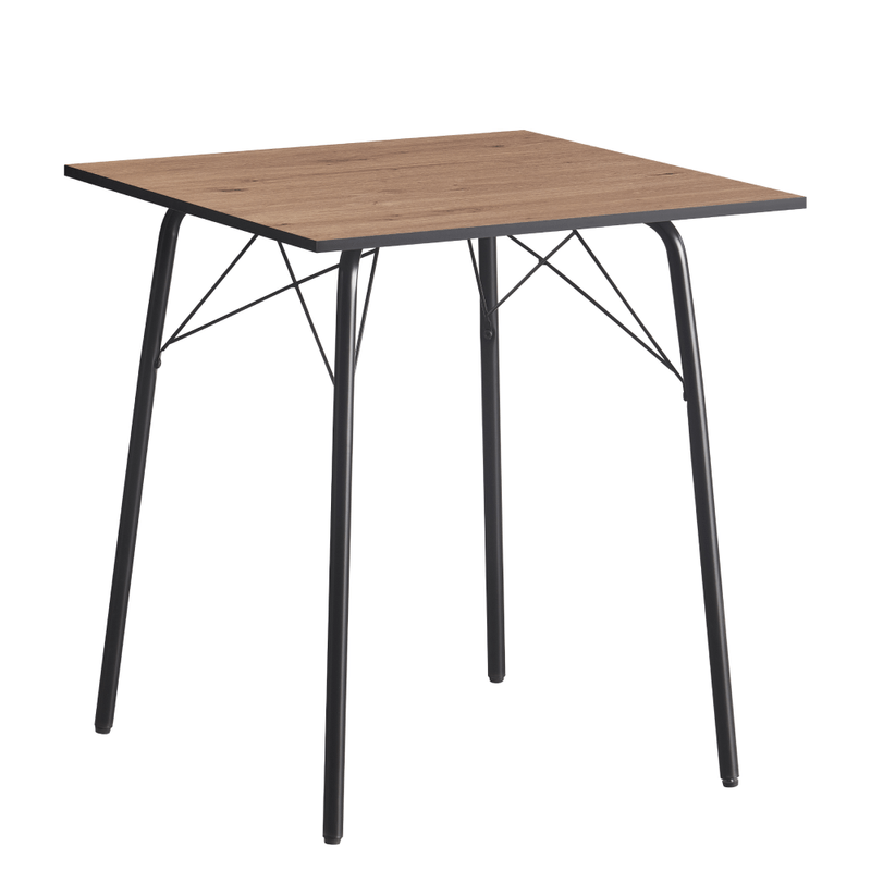 Casa si Gradina - Mobilier - Mese si birouri - Mese bucatarie si dining - Masa dining, stejar artisan / neagra, 70x70x75 cm, NALAK TIP 1 - Infinity.ro