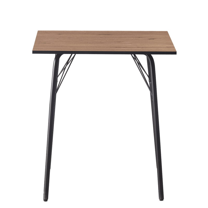Casa si Gradina - Mobilier - Mese si birouri - Mese bucatarie si dining - Masa dining, stejar artisan / neagra, 70x70x75 cm, NALAK TIP 1 - Infinity.ro