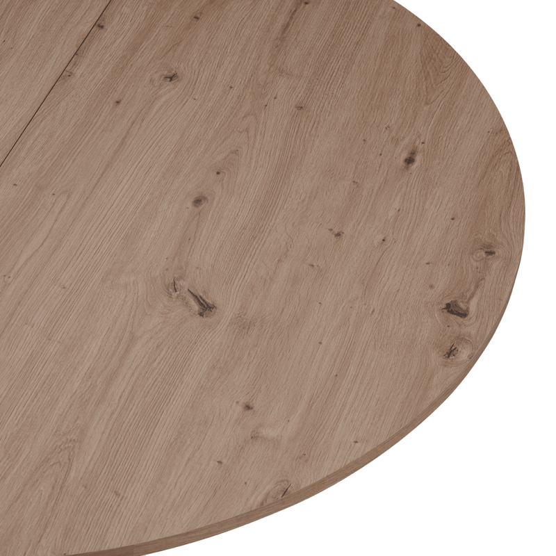 Casa si Gradina - Mobilier - Mese si birouri - Mese bucatarie si dining - Masa extensibila de dining, stejar artisan / neagra, 100x100-140x75 cm, ABERO TIP 1 - Infinity.ro