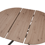 Casa si Gradina - Mobilier - Mese si birouri - Mese bucatarie si dining - Masa dining extensibila, stejar artisan / neagra, 120x120-160x75 cm, ABERO TIP 2 - Infinity.ro