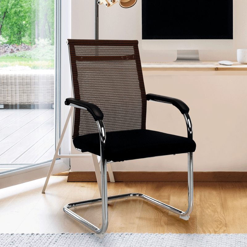 Casa si Gradina - Mobilier - Scaune si fotolii - Scaune - Scaun de sedinta, negru/maro, ESIN - Infinity.ro
