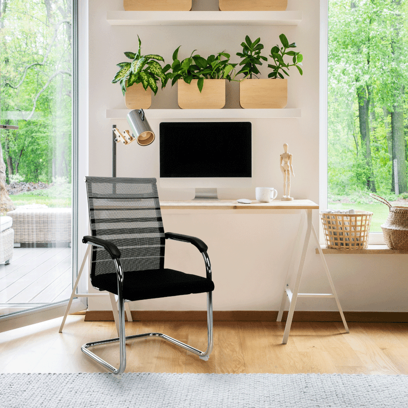 Casa si Gradina - Mobilier - Scaune si fotolii - Scaune - Scaun de sedinta, gri/negru/argintiu, ESIN - Infinity.ro