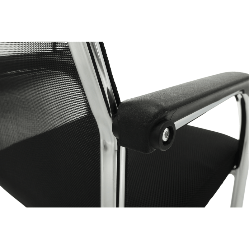 Casa si Gradina - Mobilier - Scaune si fotolii - Scaune - Scaun de sedinta, negru/argintiu, ESIN - Infinity.ro
