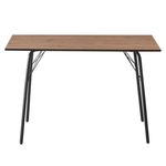 Casa si Gradina - Mobilier - Mese si birouri - Mese bucatarie si dining - Masa dining, stejar artisan / neagra, 120x75x75 cm, NALAK TIP 2 - Infinity.ro