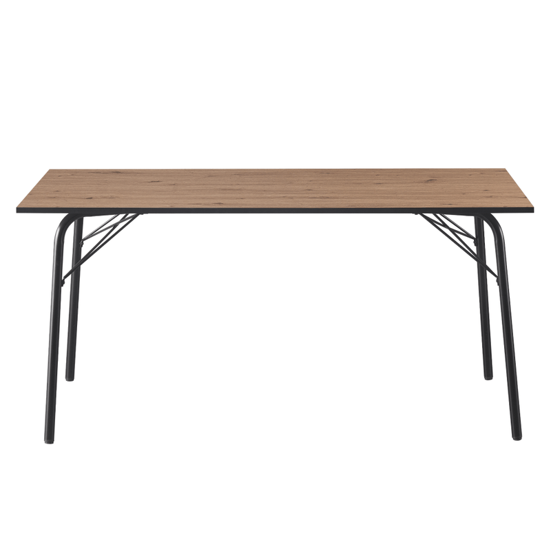 Casa si Gradina - Mobilier - Mese si birouri - Mese bucatarie si dining - Masa de sufragerie, stejar artisan / negru, 160x80x75 cm, NALAK YTIP 3 - Infinity.ro