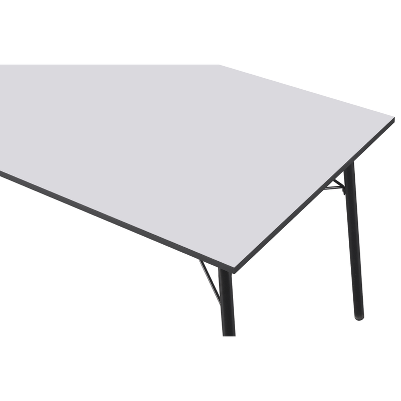 Casa si Gradina - Mobilier - Mese si birouri - Mese bucatarie si dining - Masa dining, alba / neagra, 160x80x75 cm, NALAK TIP 3 - Infinity.ro