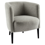 Casa si Gradina - Mobilier - Scaune si fotolii - Fotolii - Fotoliu, gri deschis / negru, ALIEN - Infinity.ro