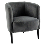 Casa si Gradina - Mobilier - Scaune si fotolii - Fotolii - Fotoliu, gri / negru, ALIEN - Infinity.ro