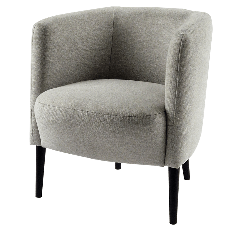 Casa si Gradina - Mobilier - Scaune si fotolii - Fotolii - Fotoliu, gri deschis / negru, ALIEN - Infinity.ro