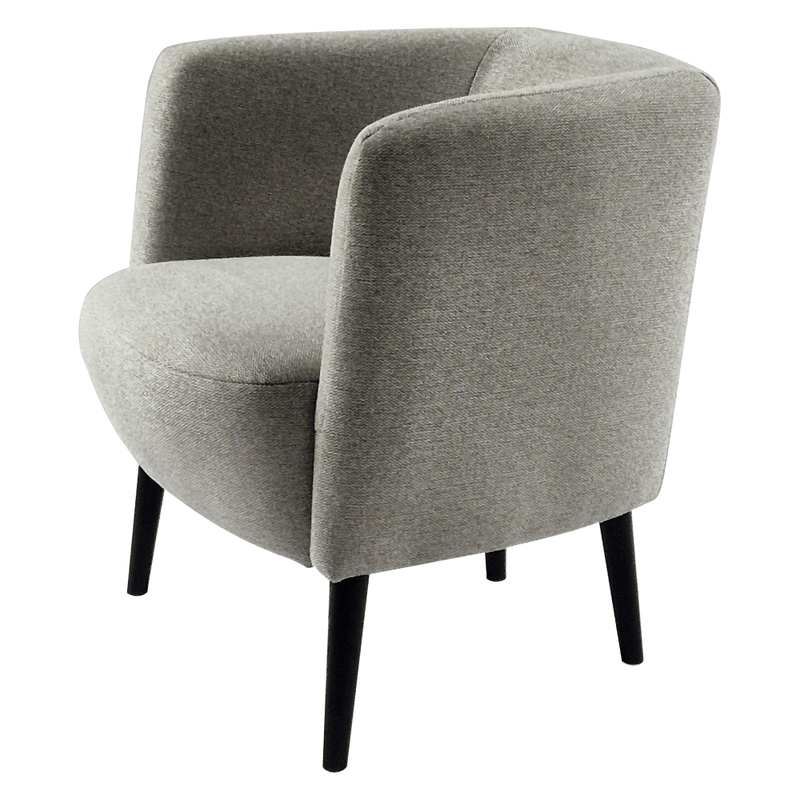 Casa si Gradina - Mobilier - Scaune si fotolii - Fotolii - Fotoliu, gri deschis / negru, ALIEN - Infinity.ro