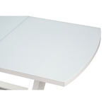 Casa si Gradina - Mobilier - Mese si birouri - Mese bucatarie si dining - Masa dining extensibila, alb lucios, 160-200x90 cm, OLAV - Infinity.ro