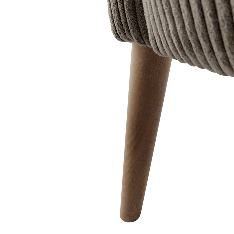 Casa si Gradina - Mobilier - Scaune si fotolii - Fotolii - Fotoliu, taupe gri-bej / fag, ALIEN - Infinity.ro
