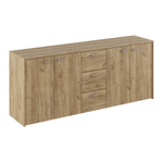 Casa si Gradina - Mobilier - Comode si corpuri - Comode - Comoda combinata, stejar artisan, HUGOS 180 - Infinity.ro