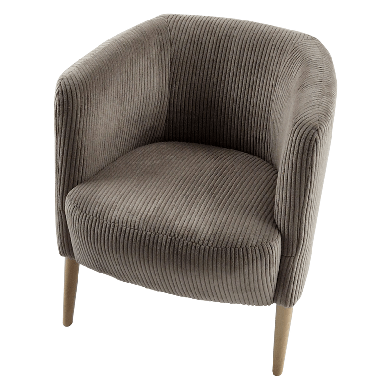 Casa si Gradina - Mobilier - Scaune si fotolii - Fotolii - Fotoliu, taupe gri-bej / fag, ALIEN - Infinity.ro