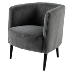Casa si Gradina - Mobilier - Scaune si fotolii - Fotolii - Fotoliu, gri / negru, ALIEN - Infinity.ro