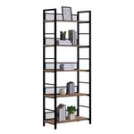 Casa si Gradina - Mobilier - Biblioteci si rafturi - Etajere - Raft, negru/stejar, KELER TIP 2 - Infinity.ro