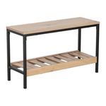 Casa si Gradina - Mobilier - Dulapuri si sifoniere - Dulapuri pantofi - Pantofar, stejar/negru, REST - Infinity.ro