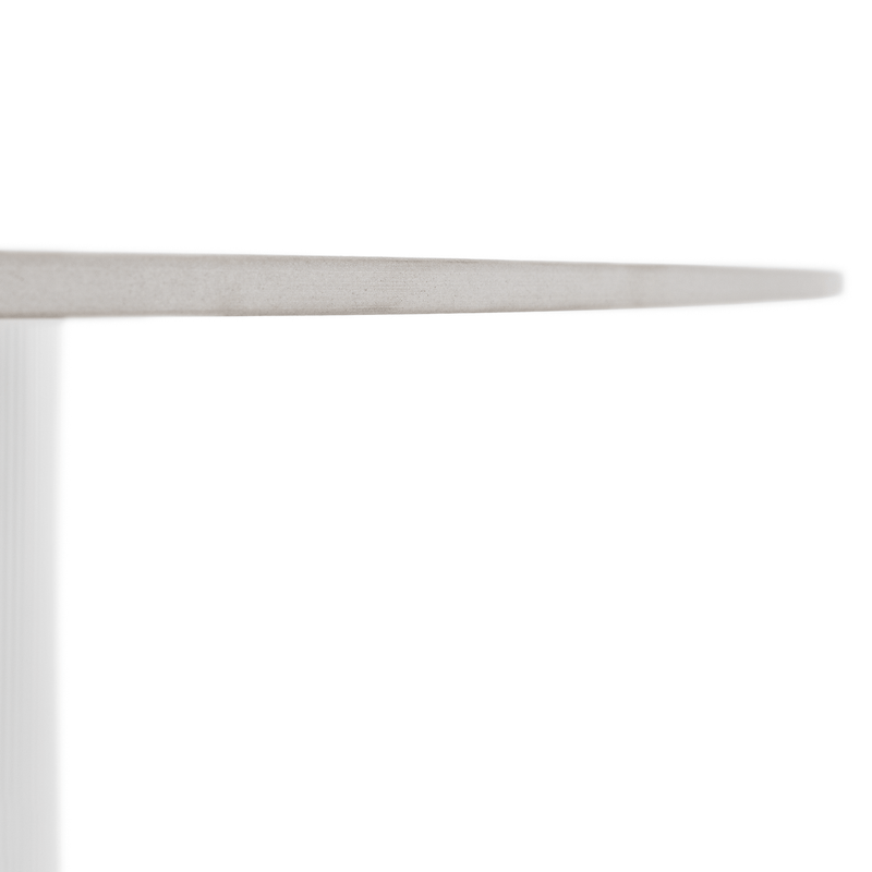 Casa si Gradina - Mobilier - Mese si birouri - Mese bucatarie si dining - Masa de sufragerie, marmura alba/MDF, diametru 120 cm, MAHIR TIP 1 - Infinity.ro