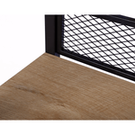 Casa si Gradina - Mobilier - Biblioteci si rafturi - Etajere - Raft, negru/stejar, KELER TIP 3 - Infinity.ro