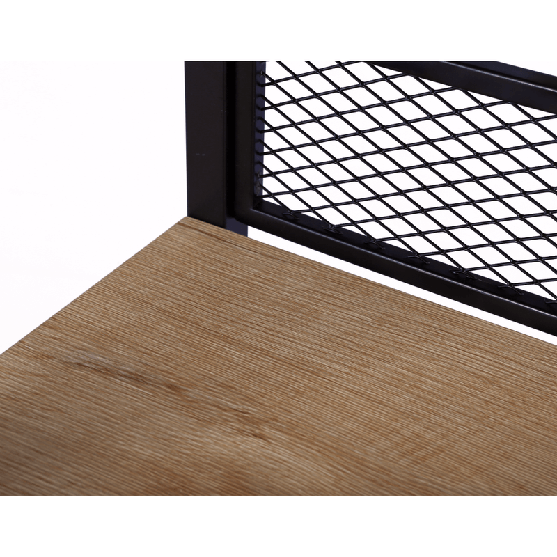 Casa si Gradina - Mobilier - Biblioteci si rafturi - Etajere - Raft, negru/stejar, KELER TIP 3 - Infinity.ro