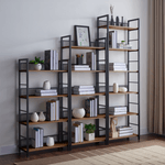 Casa si Gradina - Mobilier - Biblioteci si rafturi - Etajere - Raft, negru/stejar, KELER TIP 2 - Infinity.ro