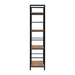 Casa si Gradina - Mobilier - Biblioteci si rafturi - Etajere - Raft, negru/stejar, KELER TIP 1 - Infinity.ro
