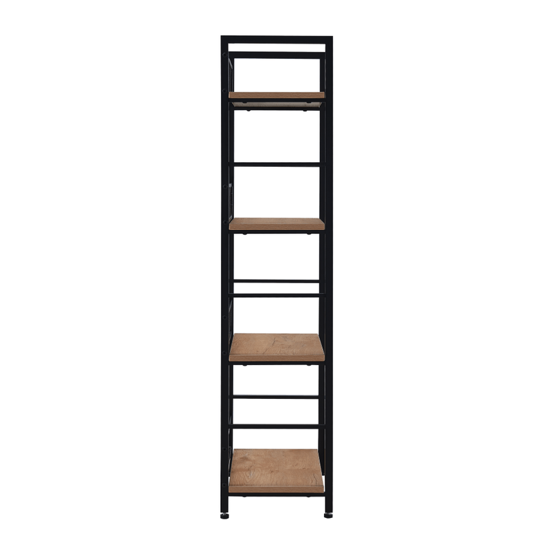 Casa si Gradina - Mobilier - Biblioteci si rafturi - Etajere - Raft, negru/stejar, KELER TIP 1 - Infinity.ro