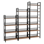 Casa si Gradina - Mobilier - Biblioteci si rafturi - Etajere - Raft, negru/stejar, KELER TIP 3 - Infinity.ro