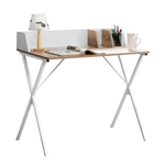 Casa si Gradina - Mobilier - Mese si birouri - Birouri - Birou pentru PC, stejar deschis/alb, PSALMO - Infinity.ro