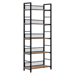 Casa si Gradina - Mobilier - Biblioteci si rafturi - Etajere - Raft, negru/stejar, KELER TIP 2 - Infinity.ro