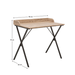 Casa si Gradina - Mobilier - Mese si birouri - Birouri - Birou pentru PC, stejar/negru, OFIS - Infinity.ro