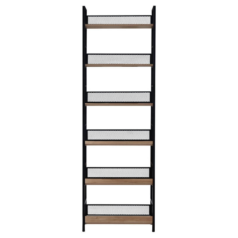 Casa si Gradina - Mobilier - Biblioteci si rafturi - Etajere - Raft, negru/stejar, KELER TIP 3 - Infinity.ro