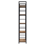 Casa si Gradina - Mobilier - Biblioteci si rafturi - Etajere - Raft, negru/stejar, KELER TIP 2 - Infinity.ro