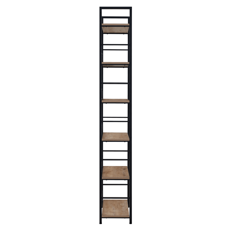 Casa si Gradina - Mobilier - Biblioteci si rafturi - Etajere - Raft, negru/stejar, KELER TIP 3 - Infinity.ro
