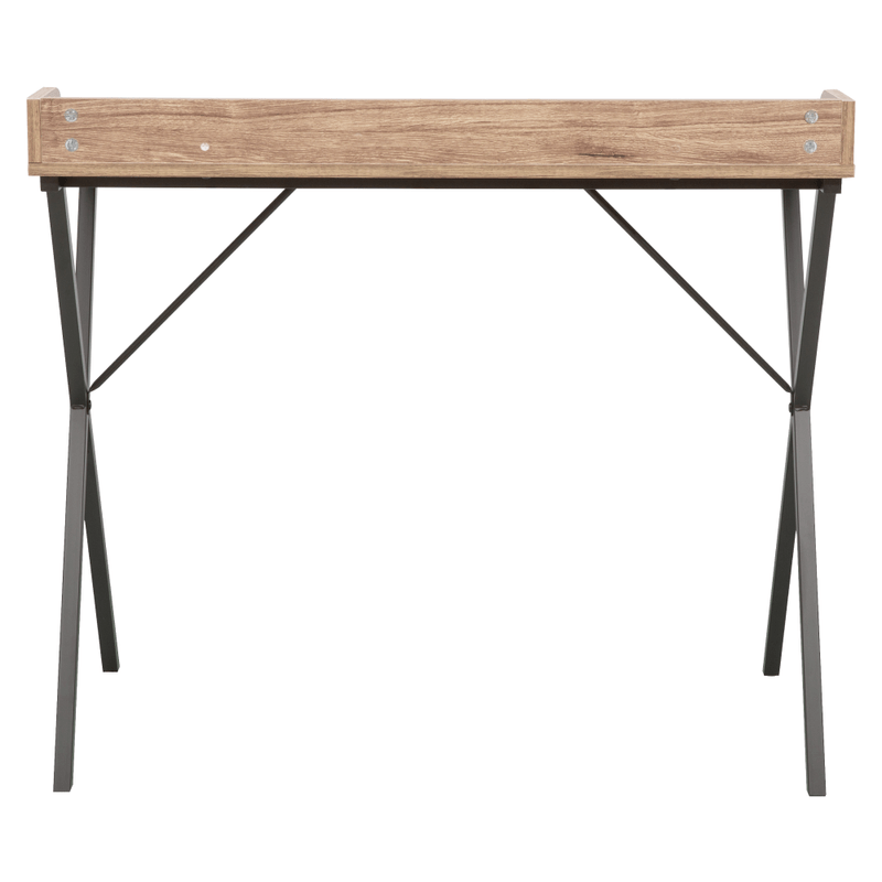Casa si Gradina - Mobilier - Mese si birouri - Birouri - Birou pentru PC, stejar/negru, OFIS - Infinity.ro