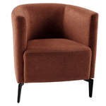 Casa si Gradina - Mobilier - Scaune si fotolii - Fotolii - Fotoliu de design, teracota/negru, KAPY - Infinity.ro