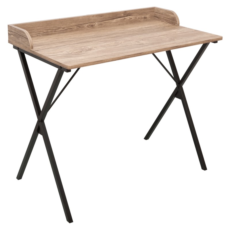 Casa si Gradina - Mobilier - Mese si birouri - Birouri - Birou pentru PC, stejar/negru, OFIS - Infinity.ro